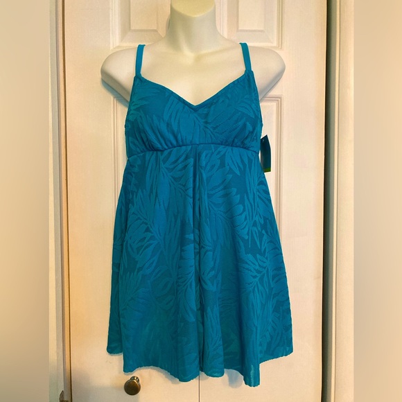 ✨Host Pick! Best in Swim Posh Party! One Piece Swimsuit with Dress - Picture 2 of 10